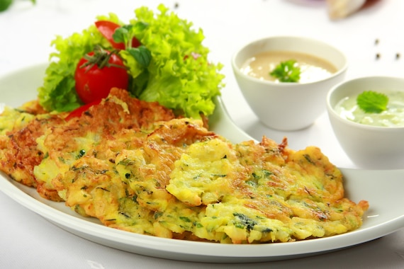 Placuszki z cukinii - VIDEO