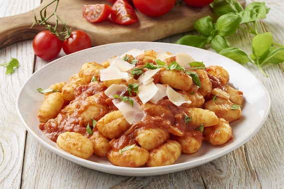 Gnocchi z sosem pomidorowym