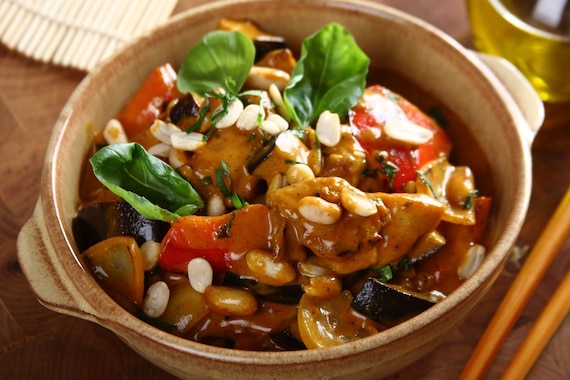 Aksamitny kurczak curry 