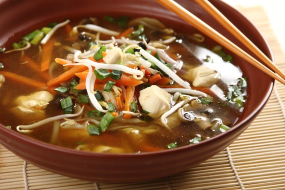 Azjatycka zupa 