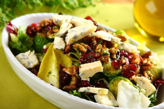 Brukselka z żurawiną