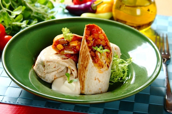 Burrito wegetariańskie 