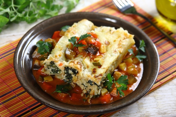 Cannelloni z serem feta
