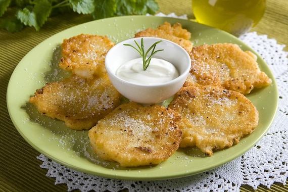 Chrupiące placki ziemniaczane 