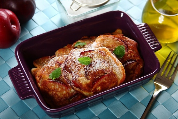 Racuchy ze śliwkami