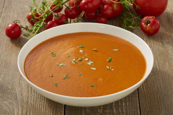 Kremowa zupa pomidorowa