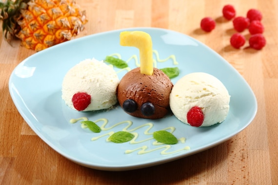 Deser dla dzieci "Łódź podwodna"