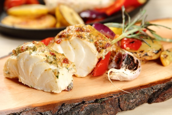 Dorsz z piekarnika z warzywami - VIDEO