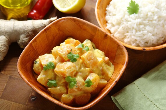 Dynia z napojem kokosowym - VIDEO