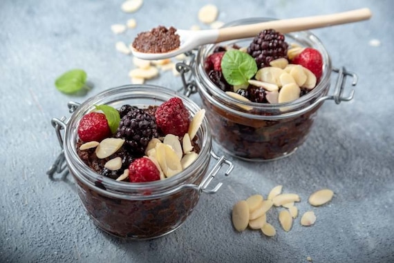 Ekstremalnie czekoladowy krem z gryki