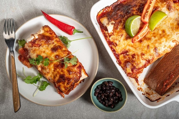 Enchiladas wegetariańskie