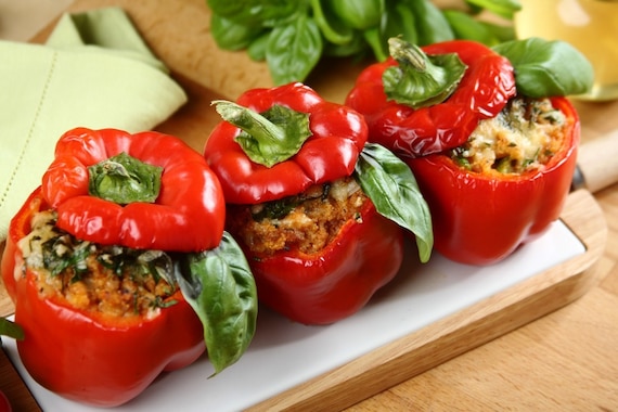 Papryka faszerowana mięsem