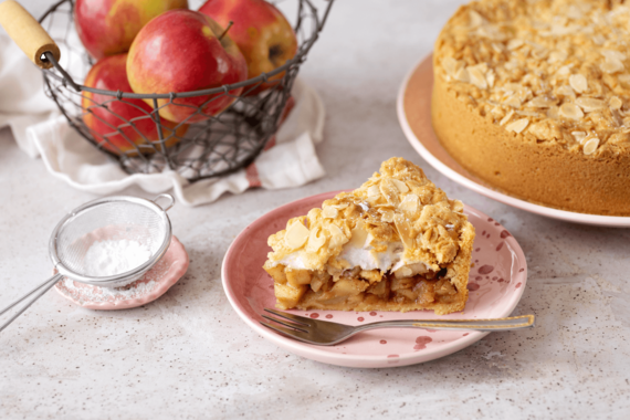 Szarlotka z kruszonką