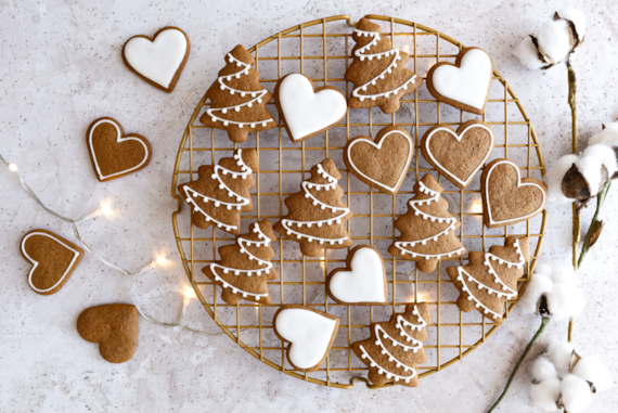 Korzenne ciasteczka na choinkę (pierniczki świąteczne)