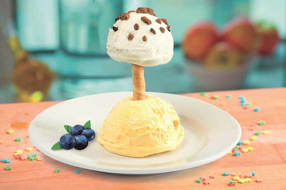 Deser z lodami "Grzybek"