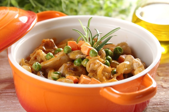 Gulasz z białym winem