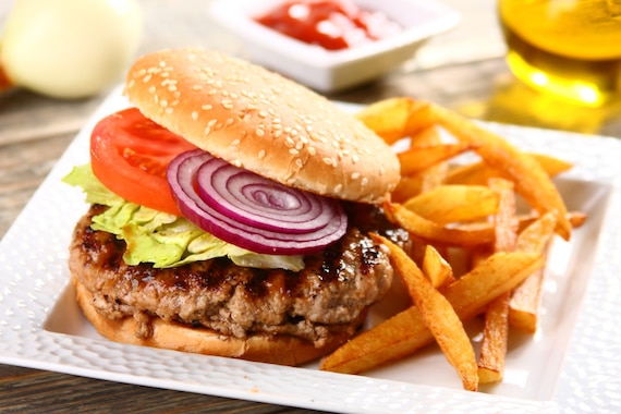 Hamburgery w glazurze 