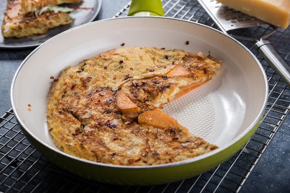 Hiszpańska tortilla z batatami i jalapeno 