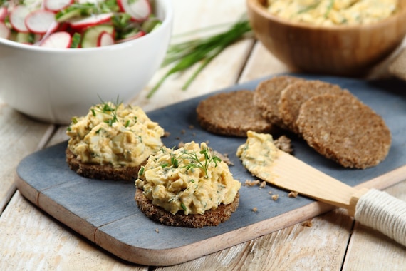 Kanapki z pastą jajeczną