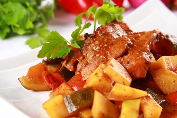 Karkówka z ziemniakami