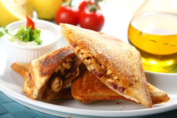 Kebab w chlebie tostowym 