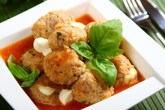 Klopsy z mozzarellą