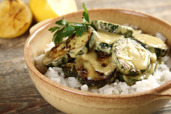 Cukinia ze śmietaną