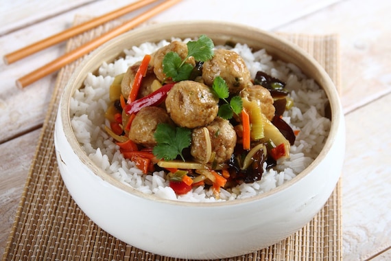 Kulki mięsne po chińsku