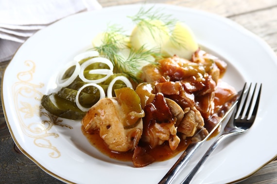 Kurczak po myśliwsku 