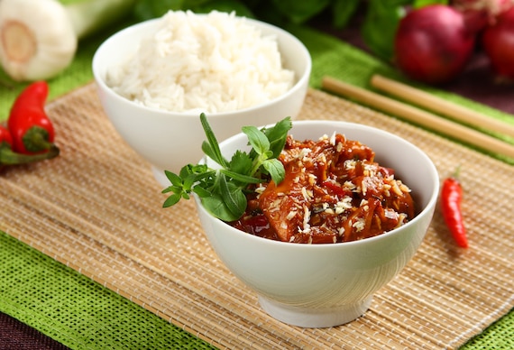 Kurczak po tajsku na słodko