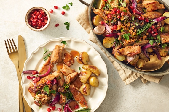 Zapiekanka z roślinnego a'la kurczaka