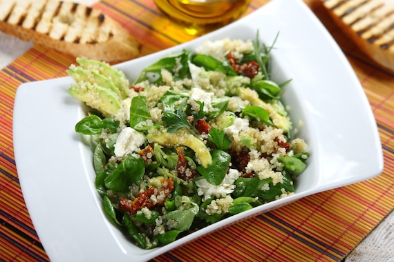 Sałatka z komosą ryżową