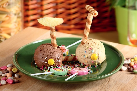 Lody czekoladowe "Rower"