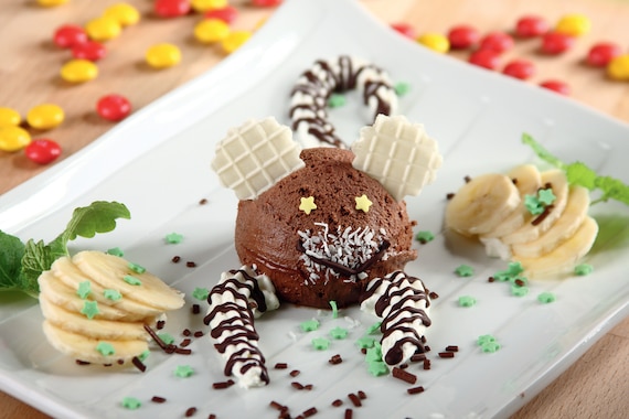 Lody czekoladowe z posypką kokosową "Małpka"