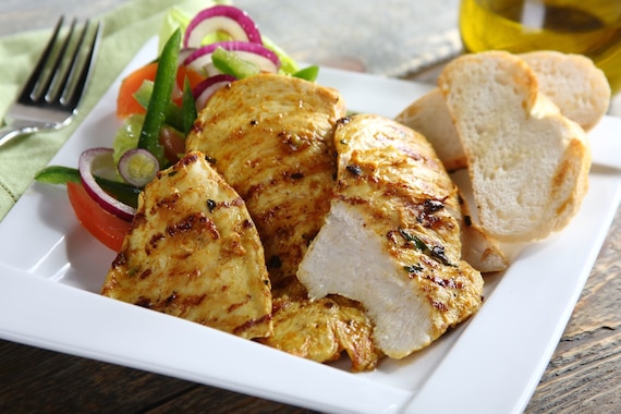 Marynowane piersi w jogurcie z curry