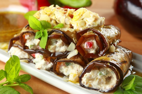 Marynowany bakłażan