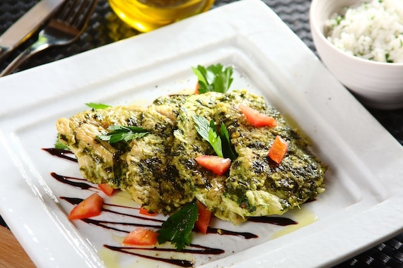 Maślany indyk z pietruszką 