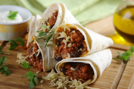 Meksykańskie burittos 