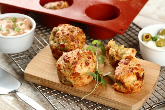 Muffinki a la pizza - VIDEO