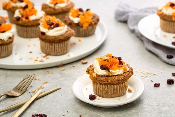 Muffinki marchewkowe