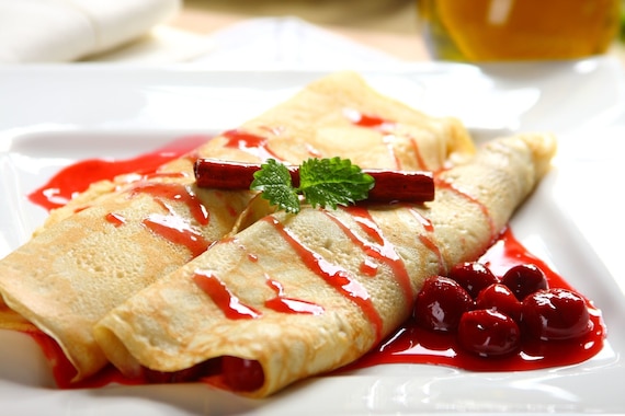 Naleśniki z wiśniami