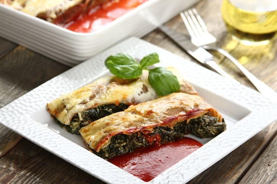 Naleśniki ze szpinakiem