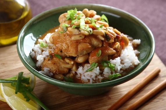  Kurczak po indyjsku z orzechami 