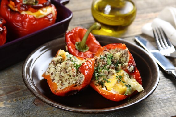 Papryka faszerowana kuskusem