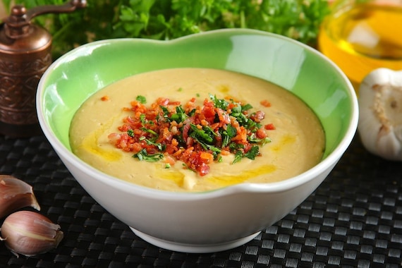 Pasta z białej fasoli