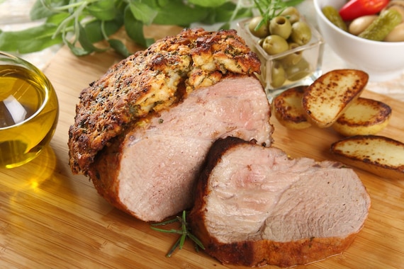 Pieczona karkówka z chrupiącą skórką