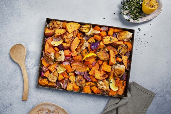 Pieczony w piecu kurczak cytrynowy