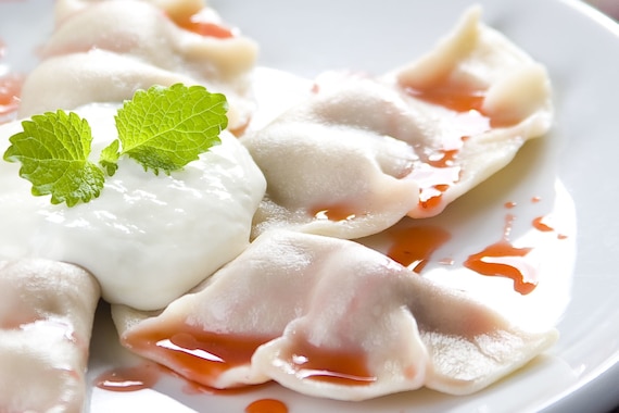 Pierogi z truskawkami