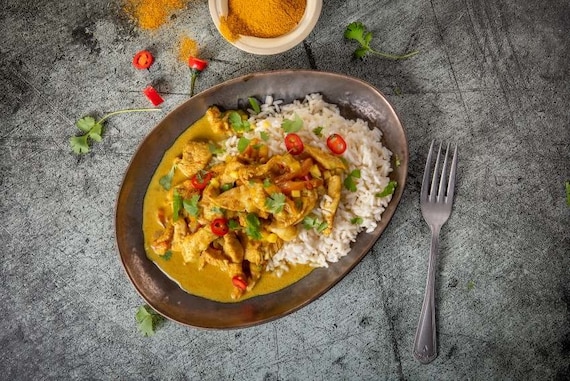 Pierś z kurczaka z sosem mango