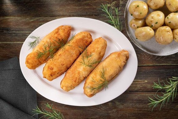 Tradycyjne kotlety de volaille 